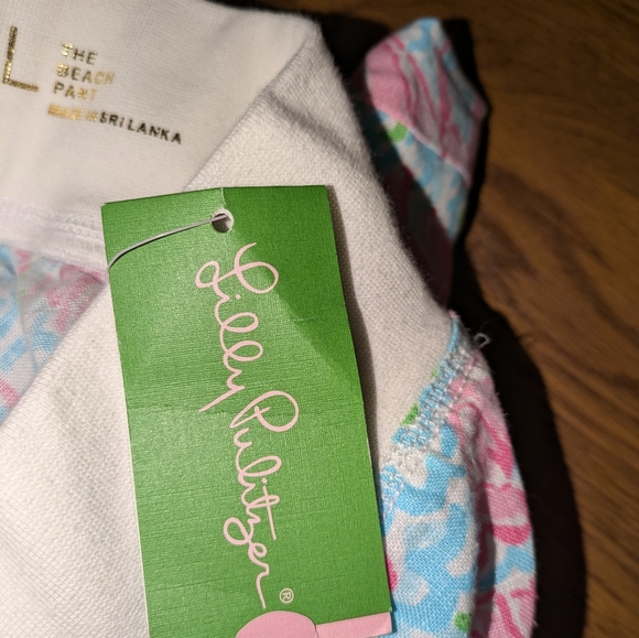 NWT Lilly Pulitzer Spa Blue Lobstah Beach Pants XL 🦞🦀🦞🦀🦞 - Picture 8 of 10
